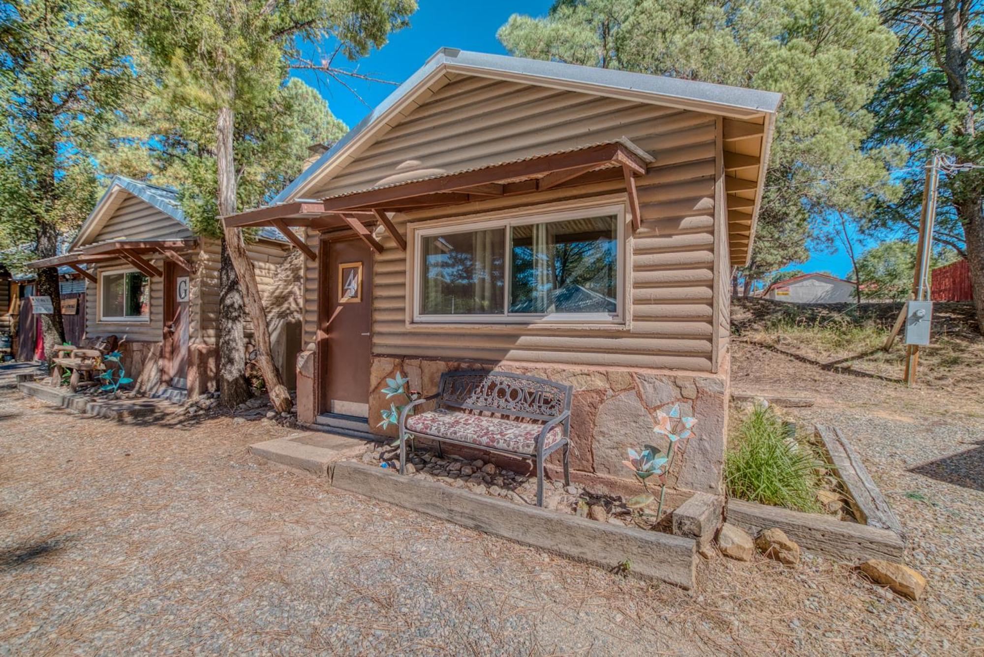 Enchanted Hideaway Cabins And Cottages Ruidoso Bagian luar foto